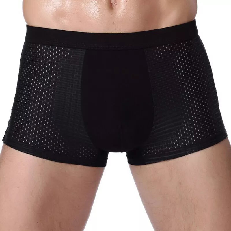 🩳 Boxhero® Bamboo Comfort Combo (10 Underwear) 🌿🔥 | Sweat-Free. Itch-Free. Imported.