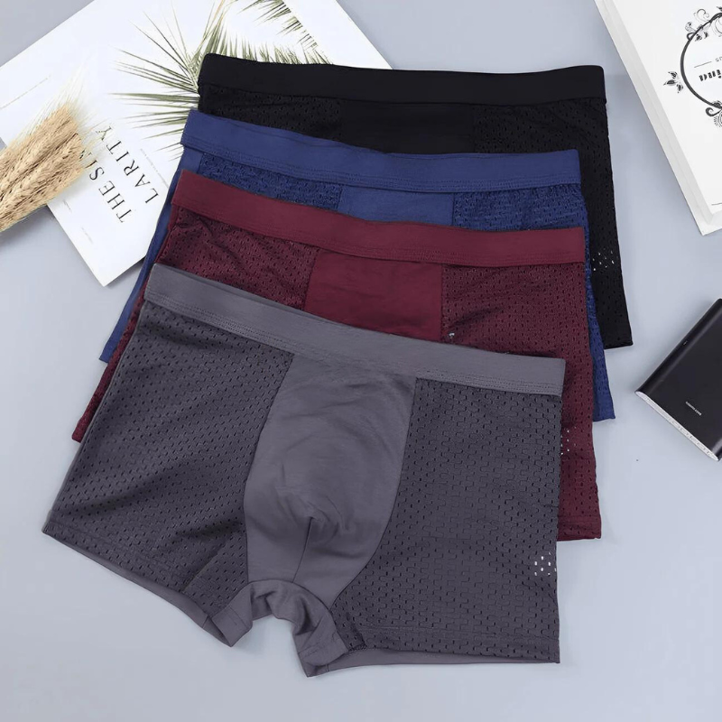 🩳 Boxhero® Bamboo Comfort Combo (10 Underwear) 🌿🔥 | Sweat-Free. Itch-Free. Imported.