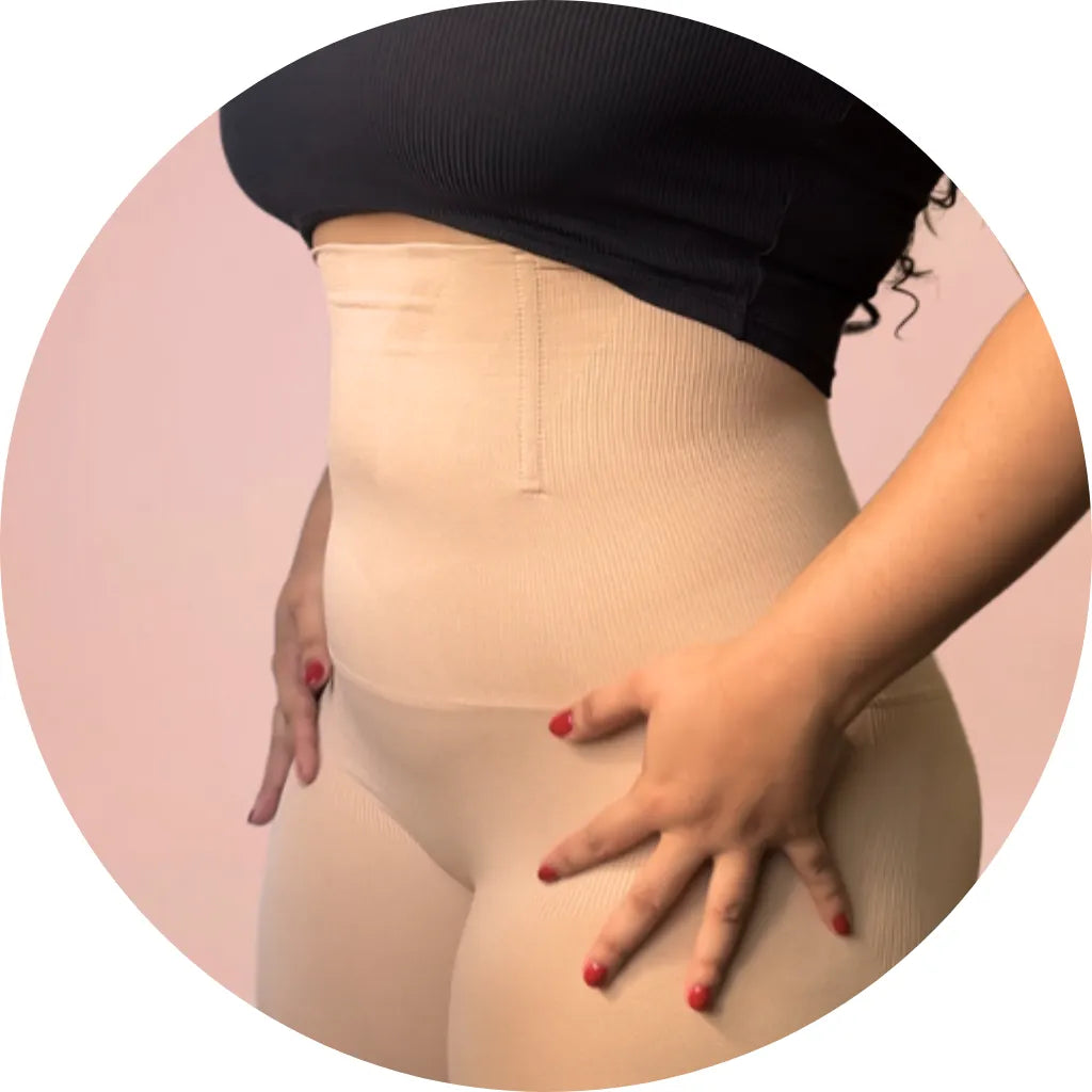 SHAPING INDIA™ Waist Reduction Everyday Shapewear- Made for Indian Women Body types- Pack Of 2 With FREE High Waist seamless Underwear