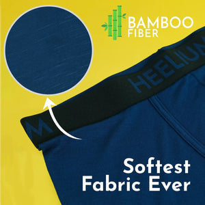Heelium Bamboo Underwear Trunk For Men - Pack of -10
