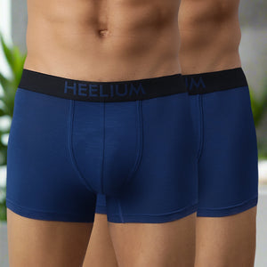 Heelium Bamboo Underwear Trunk For Men - Pack of -10