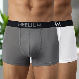 Heelium Bamboo Underwear Trunk For Men - Pack of -10