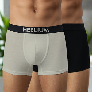 Heelium Bamboo Underwear Trunk For Men - Pack of -10