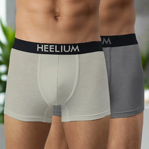 Heelium Bamboo Underwear Trunk For Men - Pack of -10