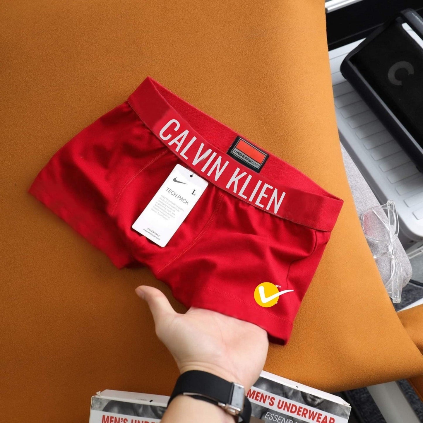 Relaxed Lounge-Wear Boxers with Soft Elastic Band