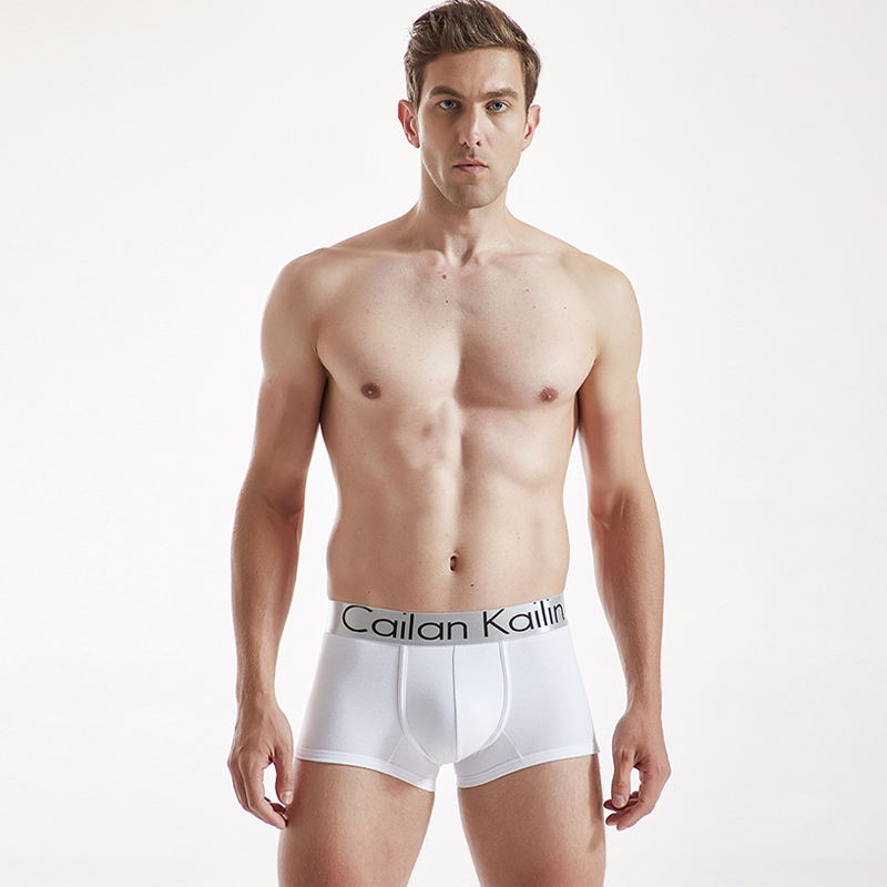 High-End Business Men's Pure Cotton Boxer Briefs