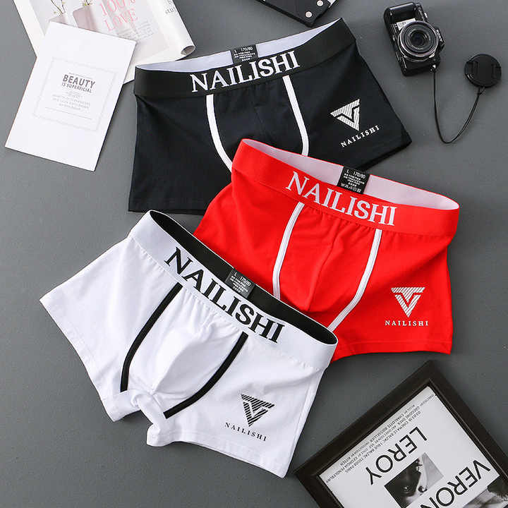 New Cotton Men's Underwear Boxer Shorts