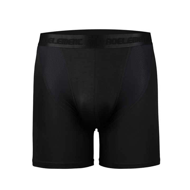 Custom Boxer Briefs Ice Silk Mens Bamboo Shorts Elastic