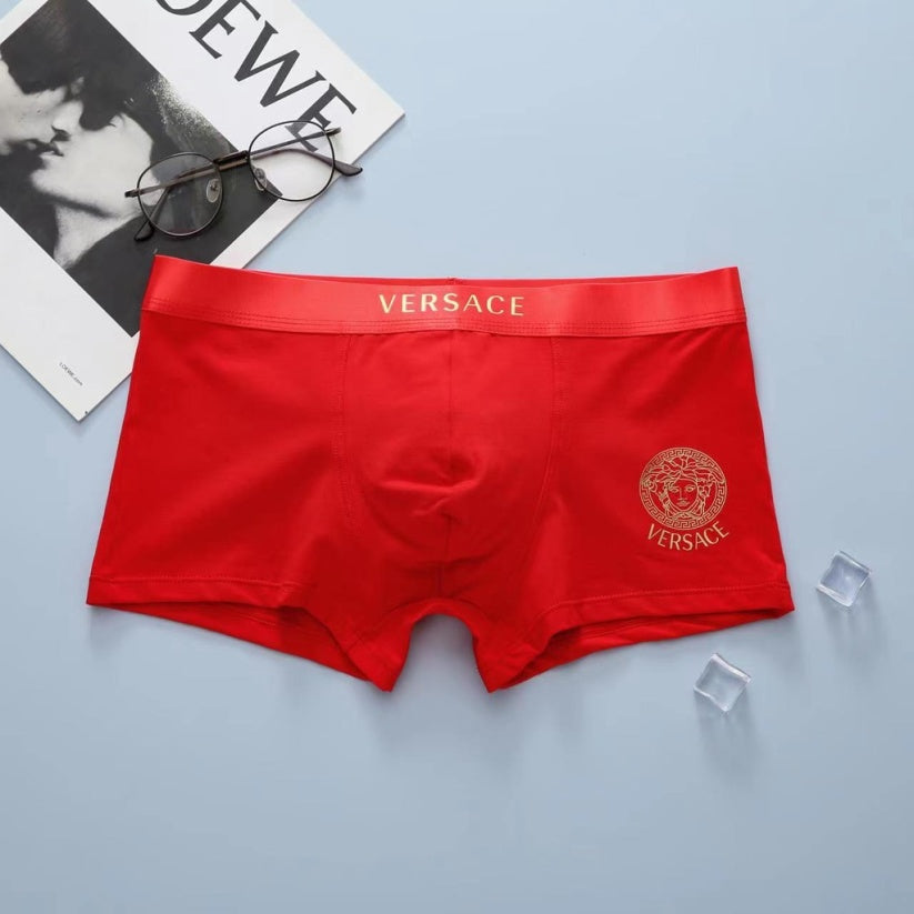 Men's Luxury Boxer Traceless underwear Ice silk breathable Soft fashionable underwear ( Pack Of 8 )