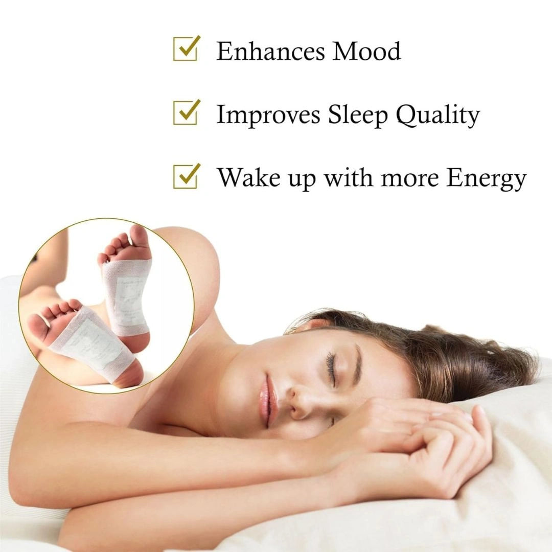 Bee Venom Lymphatic Drainage & Slimming Foot Patches 🌿👣