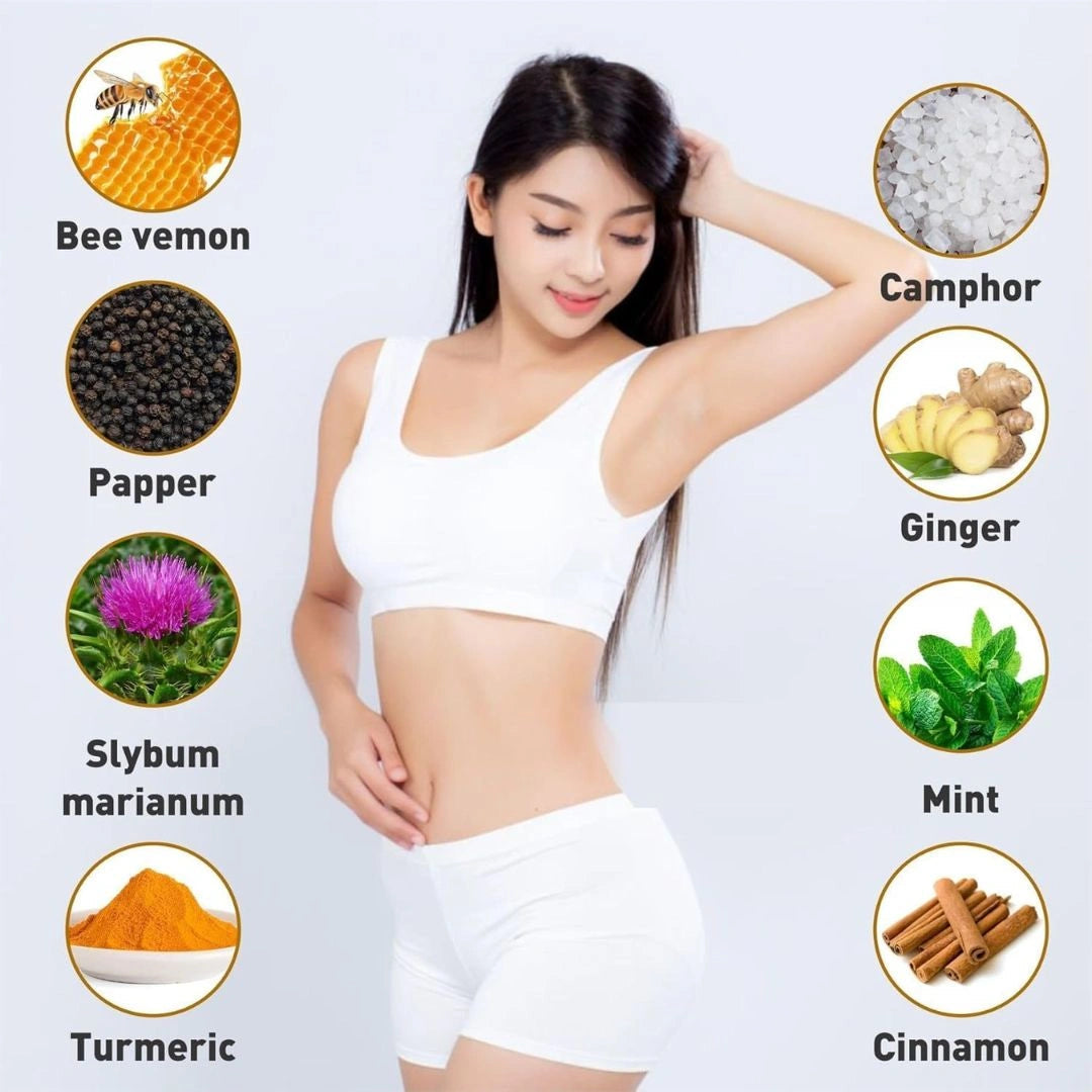 Bee Venom Lymphatic Drainage & Slimming Foot Patches 🌿👣