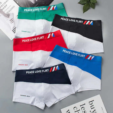 Men’s Cotton Peace Love Edition Boxers