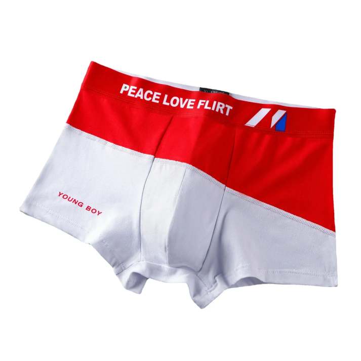 Men’s Cotton Peace Love Edition Boxers
