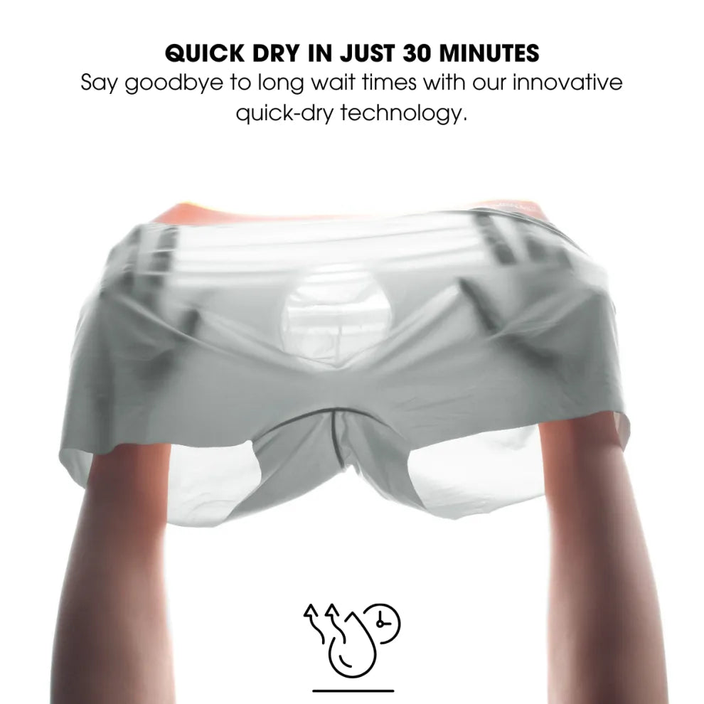 CoolMen Invisible Seamless Boxer