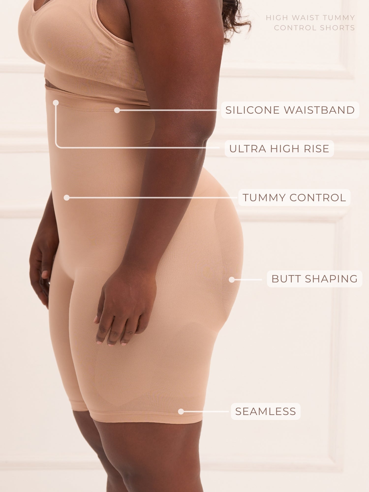 High Waist Tummy Tucker Shorts
