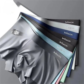 Men's 9-Pack Ice Silk Briefs: Cool & Breathable Comfort