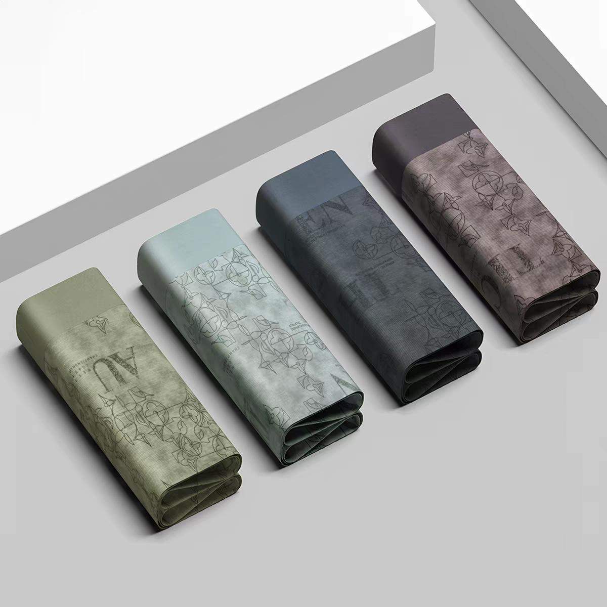 Obsidian Veil Monogram Trunk – Pack of 4