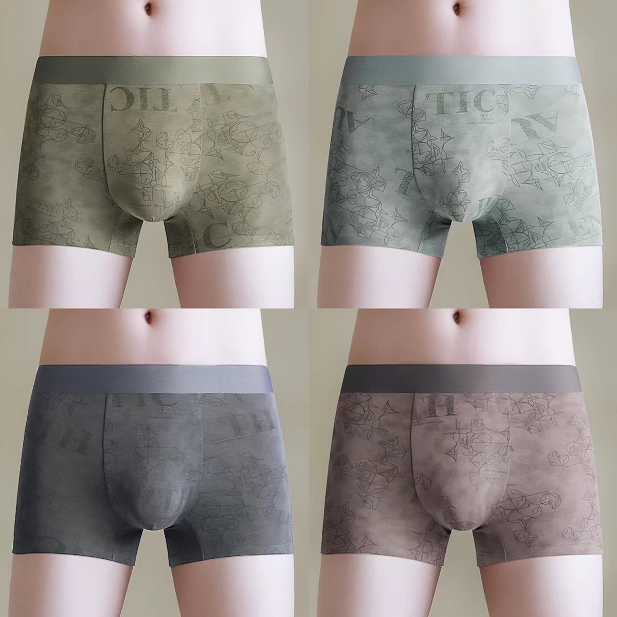 Obsidian Veil Monogram Trunk – Pack of 4