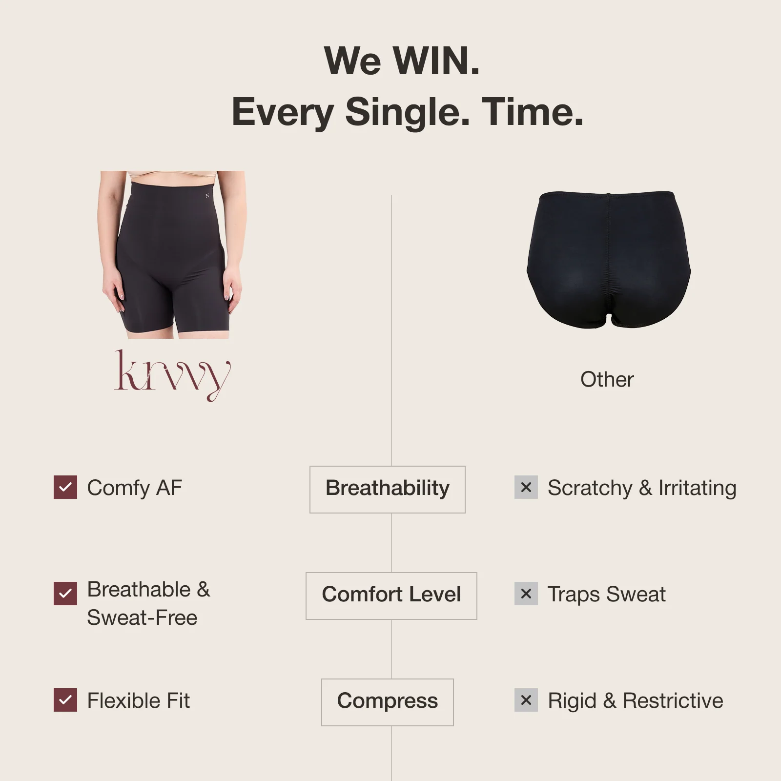 SculptFit Mid-Thigh Shaper Shorts
