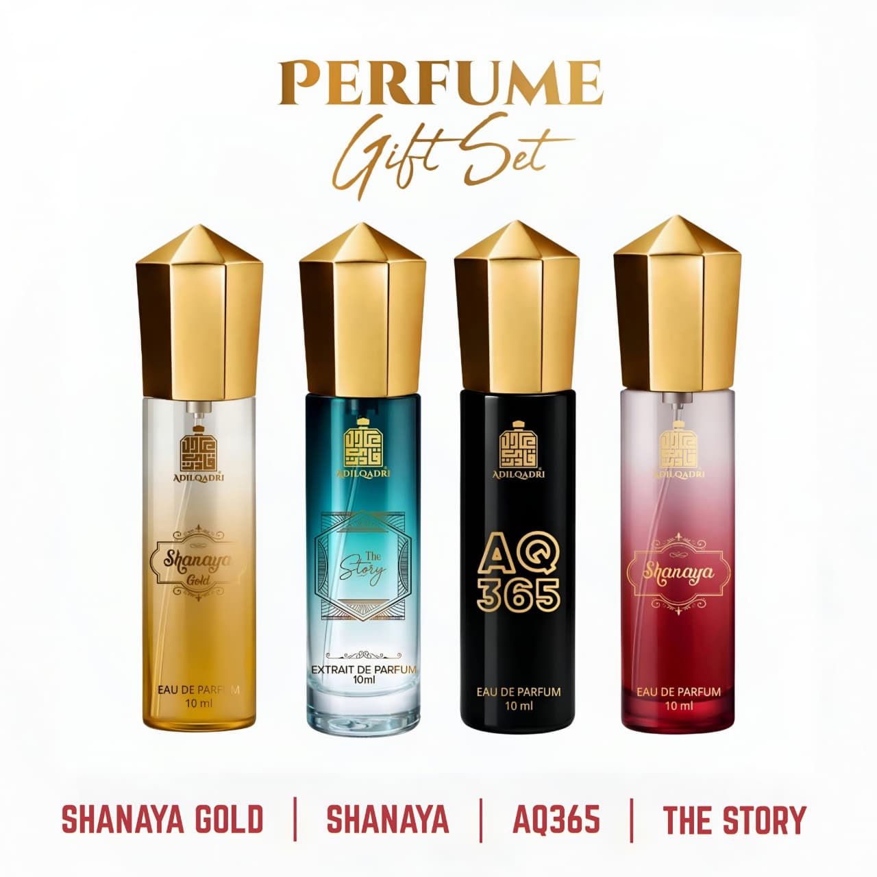 Adilqadri Captivating Trio 3 Pcs Set Of Premium Perfume Spray