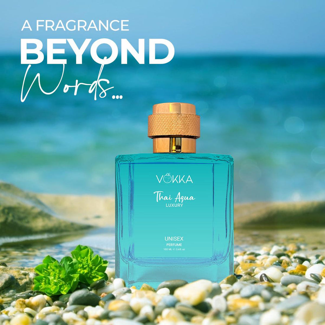 VOKKA Thai Aqua 100 ml Unisex Luxury Long Lasting Aqua Perfume For Men And Women