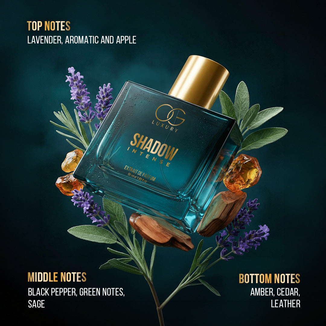 OG Luxury Extrait De Parfum Intense Combo - India’s First & Strongest Perfume with 40% Oil Concentration, 4x50 ML