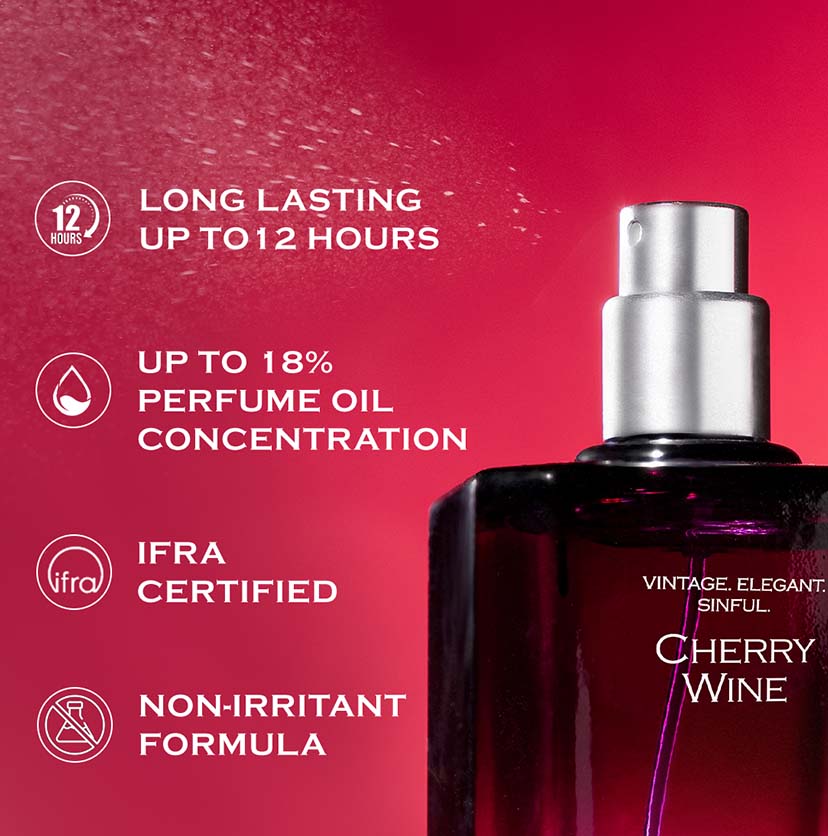 Cherry Wine Perfume for Women - 200ml
