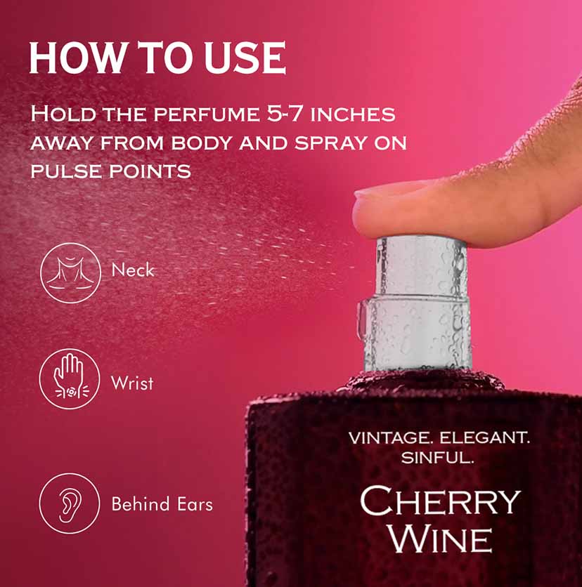 Cherry Wine Perfume for Women - 200ml