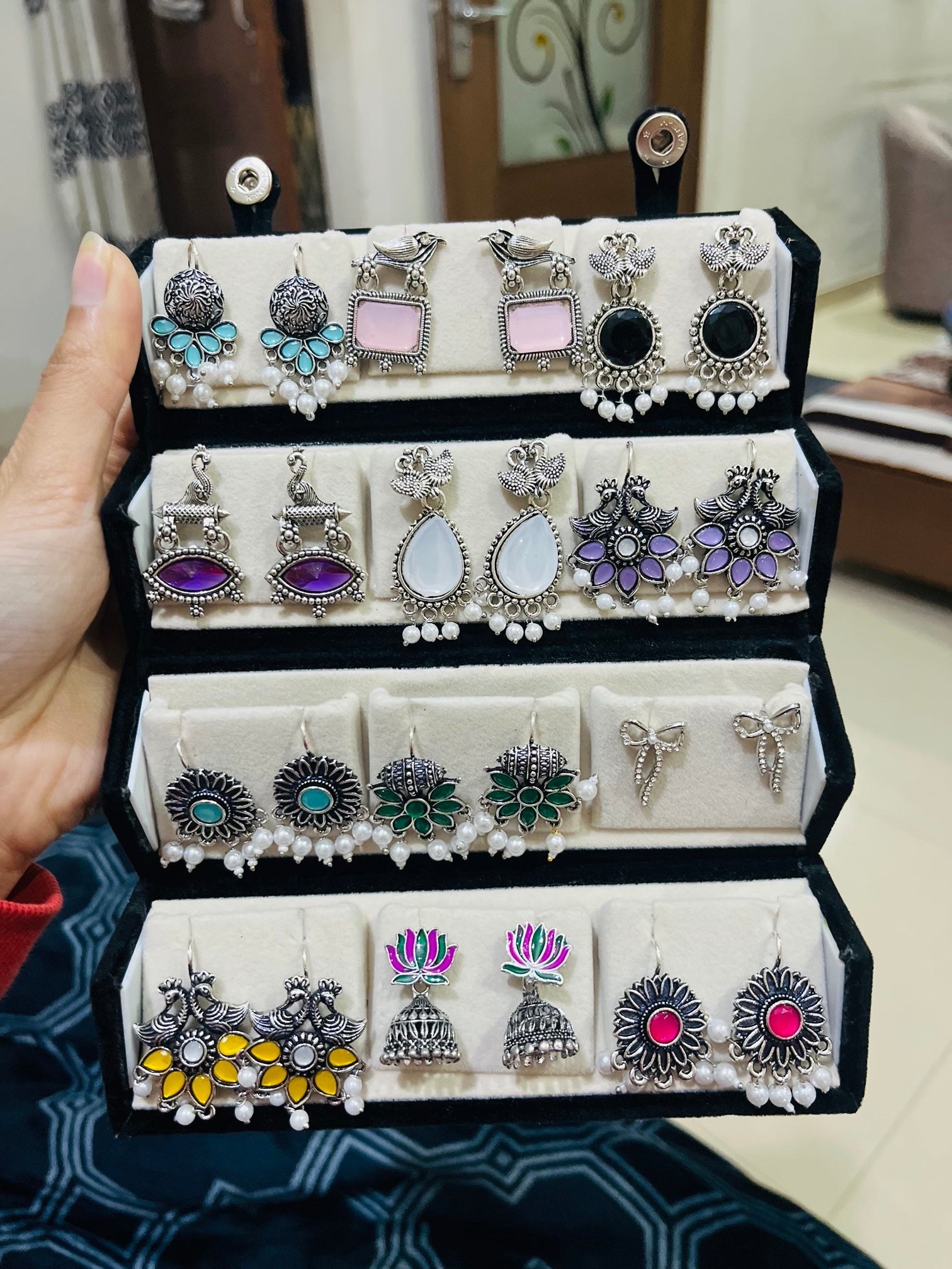 Antique jhumka box